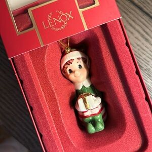 Lenox Christmas Elf Ornament